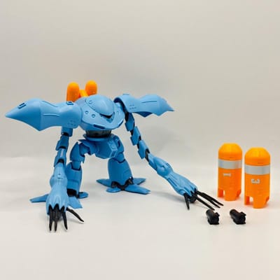 HG Hygogg Mech Assemblage Modelbouwkit Actiefiguren Bureau Decoratie Pop Jongen Puzzel Speelgoed Cadeau Met Watersticker Verzamelobject blue
