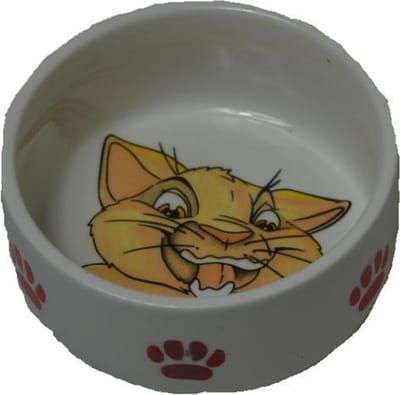 Kattenvoerbak- met design-Animal king