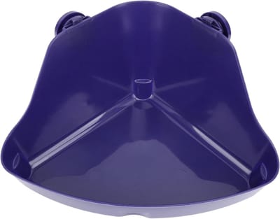 Hamster Toilet - Huisdier Bad - Kleine Huisdieren - Anti-spat Ontwerp - Ruim Formaat - Transparant