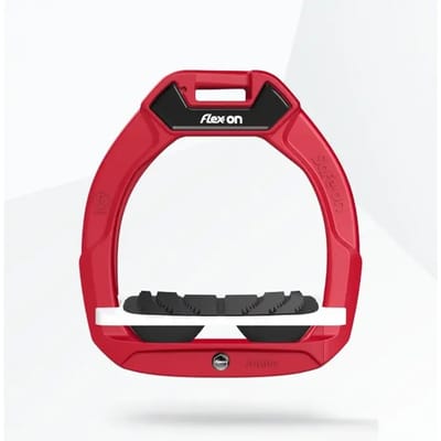 Veilige, hellende rijstijlsteunen Grip Rood/Wit/Zwart kind Flex-On Safe-On