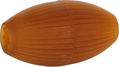 Flamingo Rubba - Speelgoed Honden - Hs Rubber Rubba Rugby Bruin 14x7,5x7,5cm - 1st - 138058 - 1st