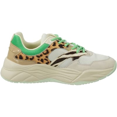 Scotch & Soda Celest Sneaker Green Animal Print Talla: 36 | Zapatillas Deportivas Outlet | Mujer | Verde