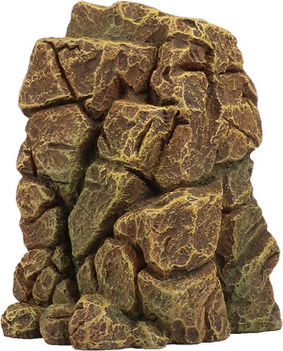 Aqua Della - Aquariumdecoratie - Vissen - Frodo Rots S - 11,2x9,4x14,3cm Bruin - 1st