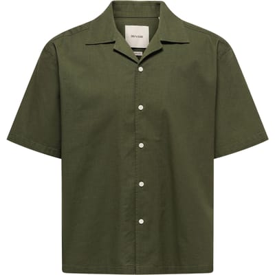 Only & Sons Reid Resort Shirt Heren - Maat XL