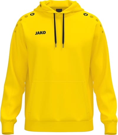 Jako One Sweater Met Kap Heren - Geel | Maat: S