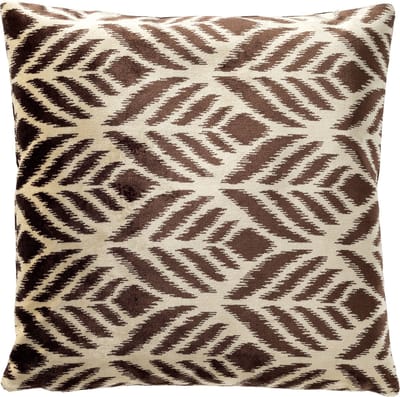 ALEXA | sierkussen 45x45 cm | Chocolate Martini | bruin | Hoii | met duurzame kussenvulling