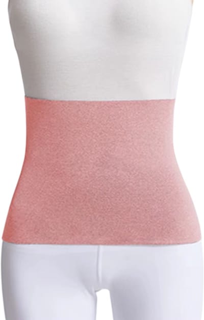 Thermische Tailleband met Fleece – Roze Maat M– Warmteband voor Rug en Buik, Lendensteun & Buikband tegen Kou, Rugklachten en Spierpijn – Comfortabele Verwarmende Tailleband