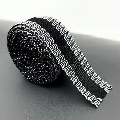 1 pièce de Bande Thermocollante pour Ourlets pour Raccourcir les Jeans, Pantalons, Vêtements, Jupes et Couture DIY Black