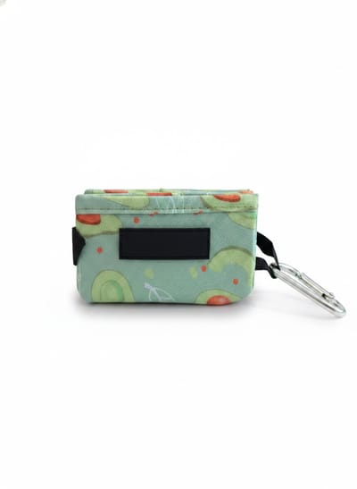 Watertasje voor Honden - Neem mee als Waterdrenkbak hond - Lichtgewicht en Opvouwbaar Watertasje met Clip - Ideaal voor Wandelen en Hondentraining - Animalking Water Pouch - Avocado