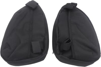 Motorfiets Frame Tas - Gereedschapstas Motor - Opslag Motor - Waterdicht Zeildoek - One Size - Zwart