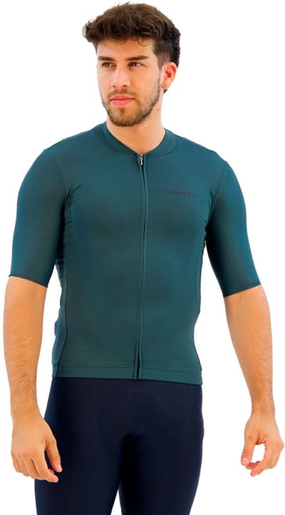 Santini Sensation Korte Mouw Wielertrui Blauw 2XL Man,Vrouw