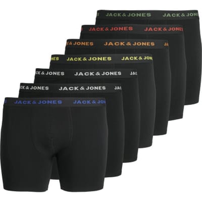 JACK & JONES PLUS - JACBASIC TRUNKS 7 PACK NOOS PLS Heren Onderbroek