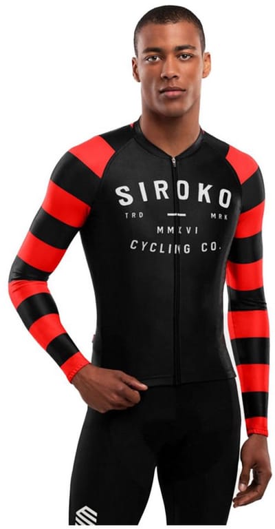 Siroko M2 Rider Trui Met Lange Mouwen Zwart S Man,Vrouw