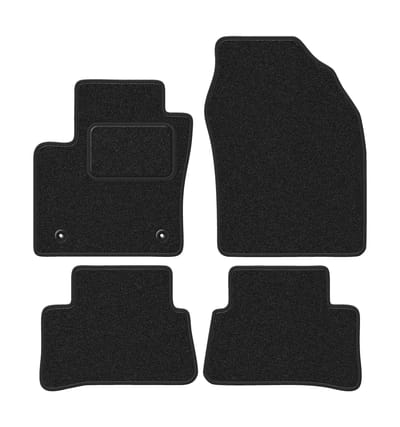 Wielganizator WLG-CARLUX-ANTHRA Serie - Auto Veloursmatten - Toyota C-Hr II - Anthraciet