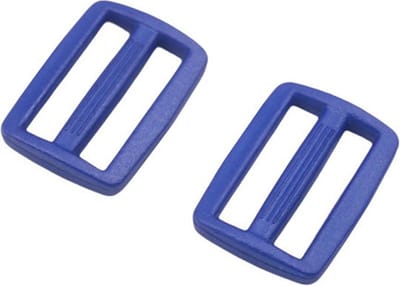 Plastic gesp - 14 millimeter - 10 Stuks - paracord armband - paracord armband survival - Donker Blauw
