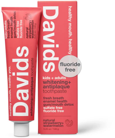 Davids Nano Hydroxyapatite Tandpasta Zonder Fluoride – Whitening & Gevoelige Tanden – Kaneel – SLS Vrij – 113g