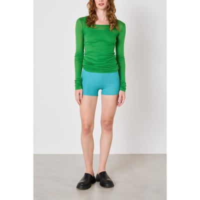 American Vintage Odyl Shorts Littoral Chine Size: S | Underwear Outlet | Dames | Blauw