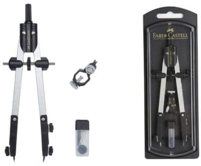 Kompas Faber-Castell 32722-8 Zwart