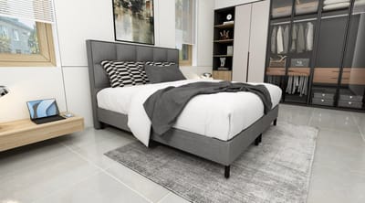 Nessa® - 120x190 Boxspring Rosanna Grijs
