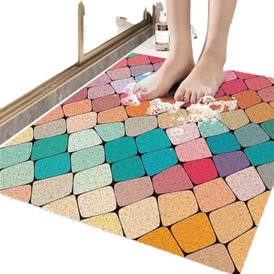 Douchemat - Antislip mat - Veilig douchen - Zachte massage - 45 x 75 cm - A