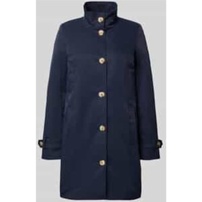 Trenchcoat met opstaande kraag en mouwriem