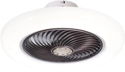 Livano Plafondventilator - Met Verlichting - Plafond Ventilator - Met Lamp - Plafonniere Met Ventilator - Met Licht - Bruin - 45cm