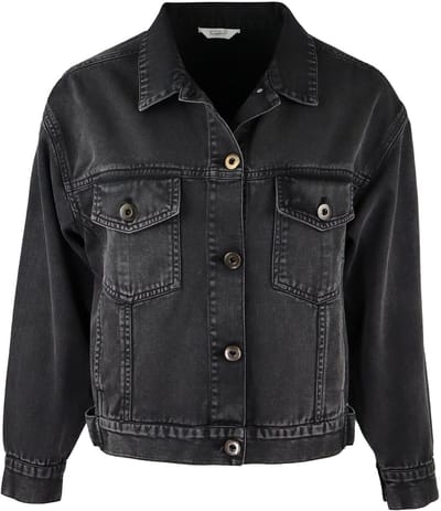 Frogbox - zwart denim jasje - maat S
