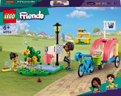 LEGO 41738 Friends Honden reddingsfiets Speelgoed met Puppy en Minipoppetjes