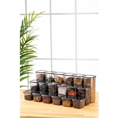Set van 18 bewaarbakjes Dale 17.7L | Hermia