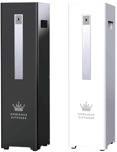 Ambiance Diffuser S-2000 – Luxury Tower Scent Diffuser – Professionele Geurmachine – 1200ML – 1500-3000m³ – Hotel Diffuser – Zwart