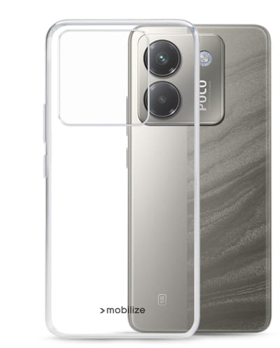 Mobilize Doorzichtig Hoesje geschikt voor POCO M7 Pro Telefoonhoesje Flexibel TPU | Mobilize Gelly Case Backcover | Doorzichtig Telefoonhoesje M7 Pro | M7 Pro Case | Back Cover - Transparant