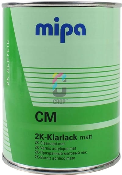 MIPA 2K Blanke Lak Mat 0,5 liter