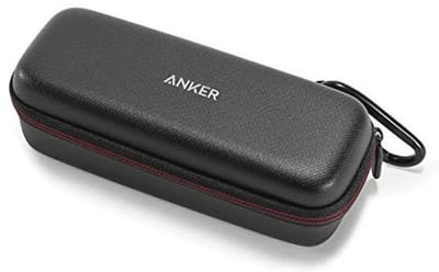 Draagtas voor Bluetooth Speakers - Premium Beschermhoes voor SoundCore 2 en vergelijkbare modellen - Zwart