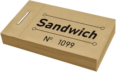 CombiCraft consumptiebonnen sandwich caramel - 5 boekjes met in totaal 250 bonnen