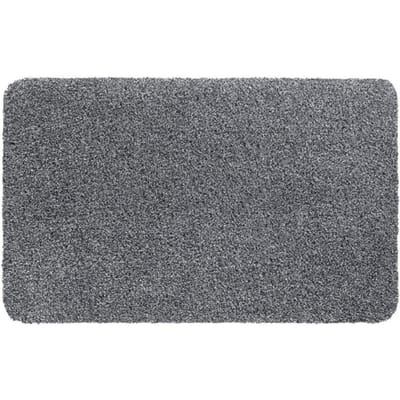 Veer Carpets Wasbare deurmat aqua stop 60 × 100 cm grey