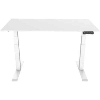 Euroseats Elektrisch Zit Sta Bureau 140 x 80 Wit/Wit