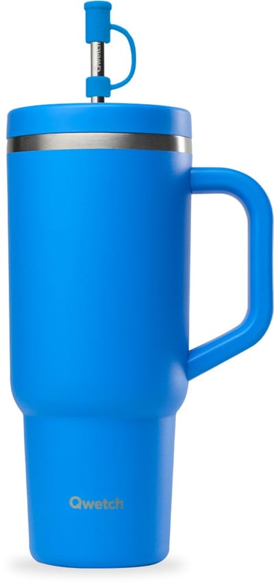 Qwetch Travel Cup Geïsoleerd - Pop Azur