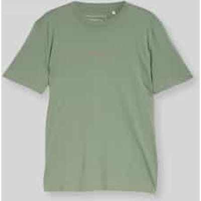 Tom Tailor Denim - T-shirt met print op de rug - Maat XS - Sea Spray