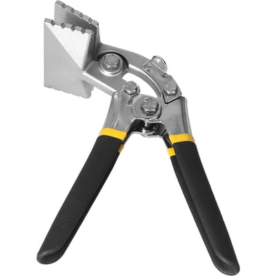 Handseamer Tang Metaal Multifunctioneel Recht Buiggereedschap voor Plaatmetalen Metallisch gray