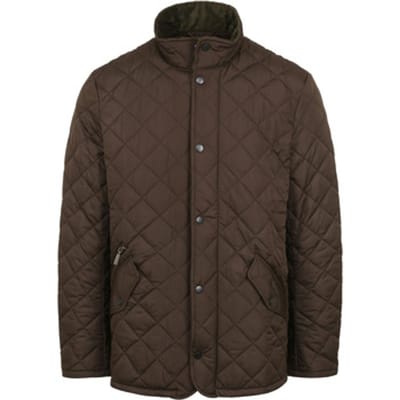 Quilted Jas Barbour Chelsea Olijfgroen - Maat XXL - Heren - Gewatteerde jassen