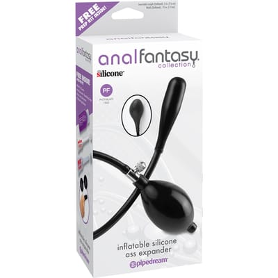 Pipedream Anal Fantasy Buttplug/anaaldildo Inflatable Silicone Ass Blaster zwart - 20,87 inch