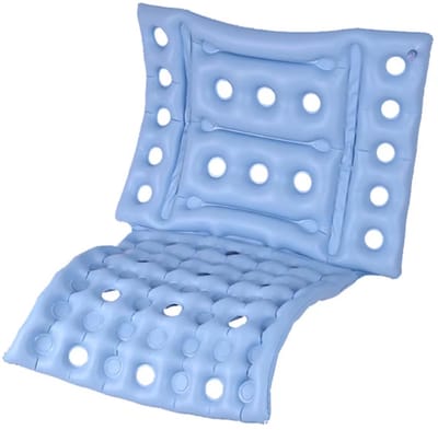 Opblaasbaar Zitkussen voor Drukverlichting & Pijnverlichting – Anti-Decubitus Kussen voor Reizen, Lounge Stoelen & Rolstoel