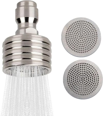 Hogedruk Sproeiers - Opzetstukken Set - Veelzijdig Reinigen - Drie Waterstanden - 1/4 Inch - Zilver