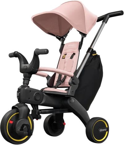 Doona Liki Trike S3 Opvouwbare Driewieler - Blush Pink
