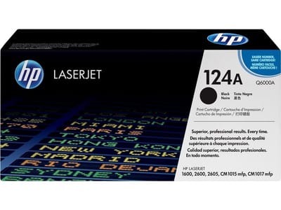 HP 124A - Tonercartridge - Origineel - Standaard Capaciteit - Zwart