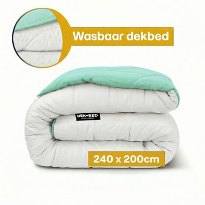 Dekbed-Discounter - EazySleep Dekbed Zonder Overtrek 200 x 200 cm - Wasbaar dekbed - Wasbaar op 40 graden - Verkoelend dekbed - Cool Touch Technology