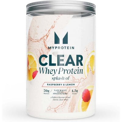 Clear Whey Isolate - 420G - 15servings - Raspberry & Lemon - Splash