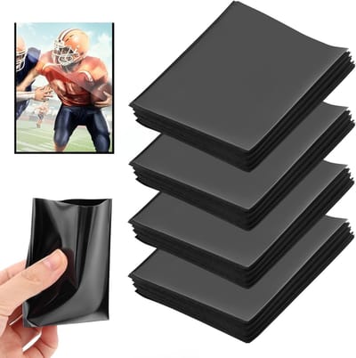 200 Stuks 66 x 91 mm Premium Kaarthoezen, Beschermende Hoezen voor Ruilkaarten, Verzamelkaarten en Munten, Ideaal voor Collectors