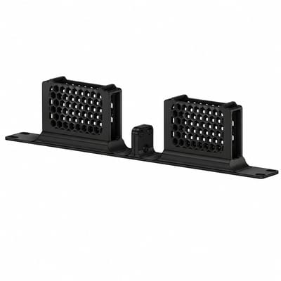 19 Inch Modulair Rack Mount Geschikt voor Ubiquiti UniFi USW-Flex-Mini 2.5G 5 – Netwerk Switch Houder – Zwart