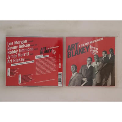 CD ART BLAKEY Live In Zurich 1958 4569881 SOLAR 2010 Europa Jazz Gebruikt brown